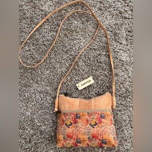Cork Crossbody Bag | Eco-Friendly Vegan Leather | Coastal Boho Aesthetic